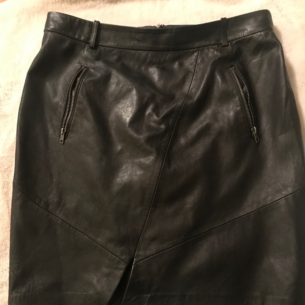 🔹Lucky Brand Leather Skirt🔹